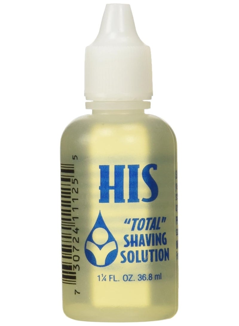 HIS "Total" Shaving Solution Shave Oil for Men- 36.8 ml - Image 1