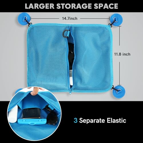 MORXPLOR Paddle board Deck Bag, Sup Accessories Mesh Storage Deck Bag - Image 2