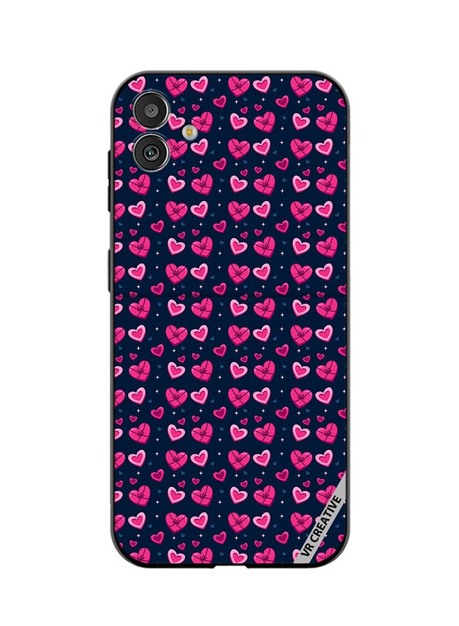 VR CREATIVE Protective Case Cover For Samsung Galaxy F14 Love Pattern Design Multicolour - Image 1