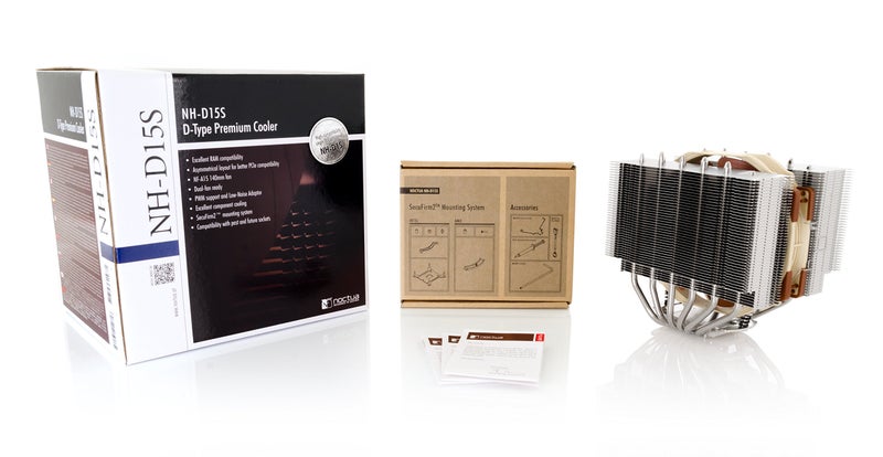 Noctua NH-D15S, Premium Dual-Tower CPU Cooler with NF-A15 PWM 140mm Fan (Brown) - Image 4