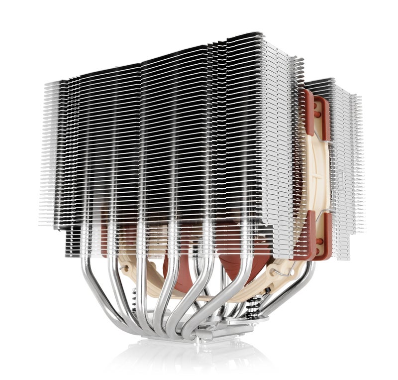 Noctua NH-D15S, Premium Dual-Tower CPU Cooler with NF-A15 PWM 140mm Fan (Brown) - Image 1