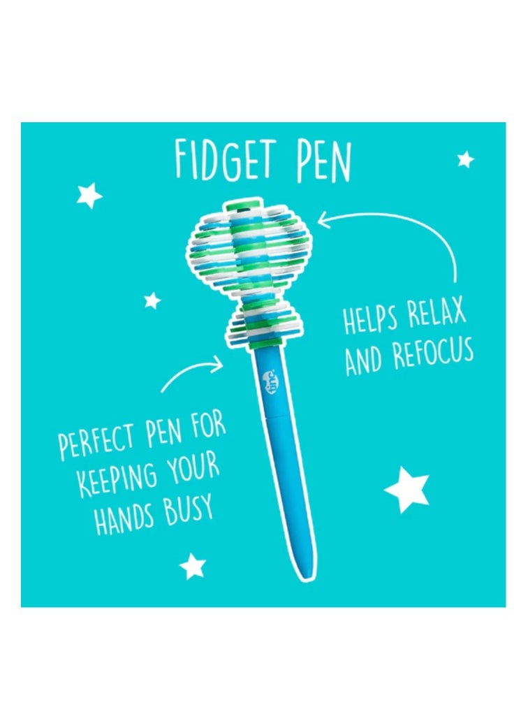 Tinc - Tinc Fidget pen (Blue, green, white) - Image 1