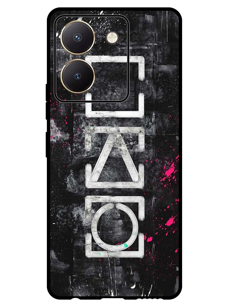 Theodor Protective Case Anti Scratch Shock Proof Bumper Cover For Vivo Y27s Squid Symbols - Image 1