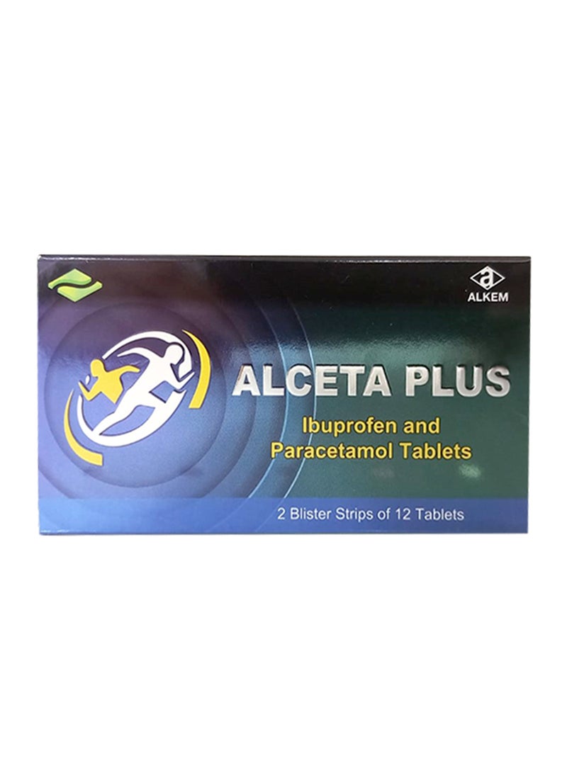 Alkem أقراص ألسيتا بلس 12S تخفيف سريع وفعال مؤقت للألم
