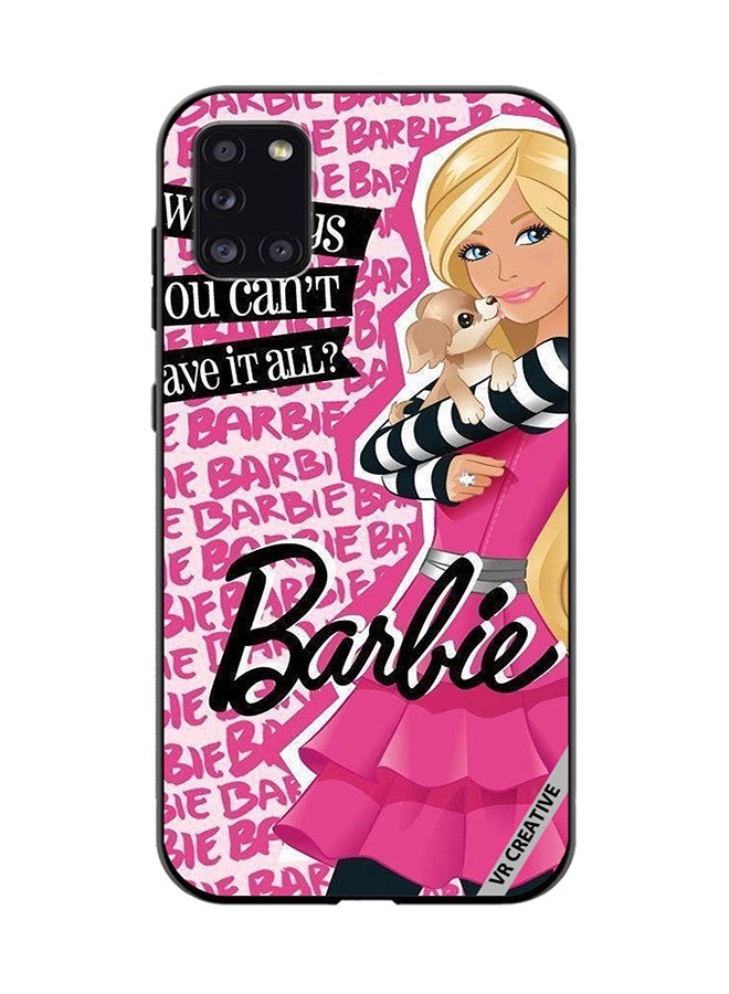 VR CREATIVE Protective Case Cover For Samsung Galaxy A31 Who Says Design Multicolour - Image 1