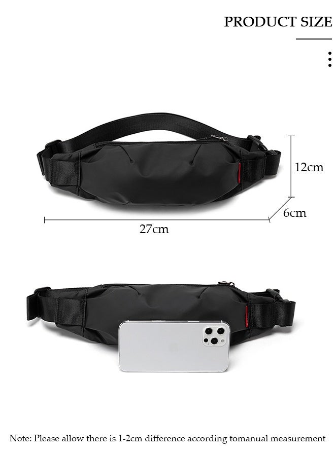 DUNISO Fashionable Sling Bag Crossbody Bag for Men Waterproof Sling Backpack Hiking Daypack Multipurpose Anti-theft Cross Body Chest Bag for Out door Sports - Image 2