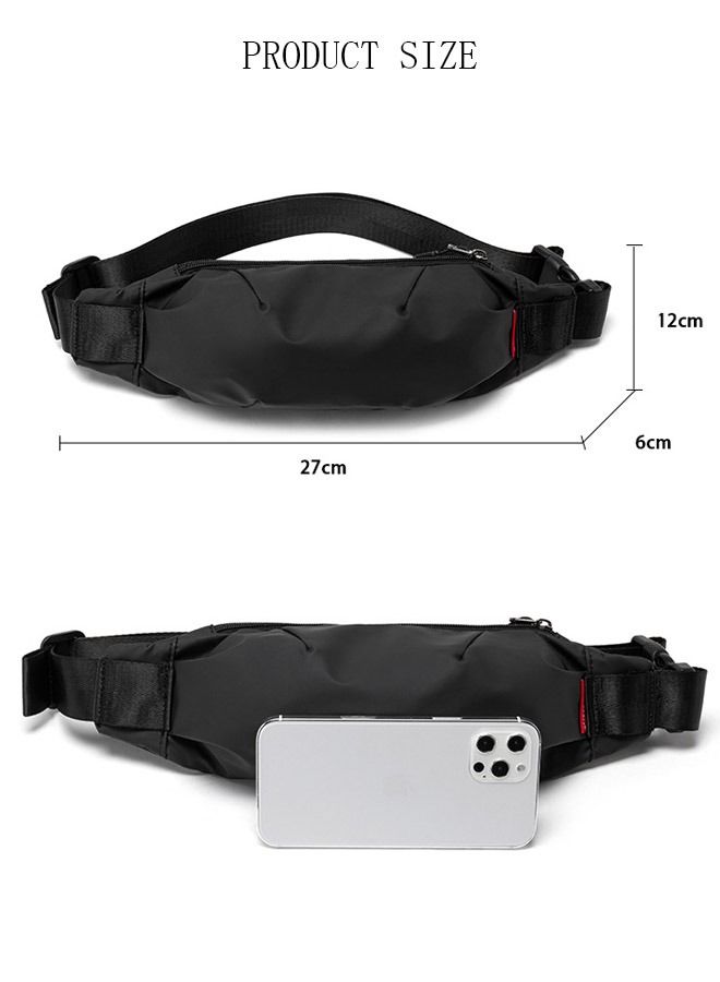 DUNISO Fashionable Sling Bag Crossbody Bag for Men Waterproof Sling Backpack Hiking Daypack Multipurpose Anti-theft Cross Body Chest Bag for Out door Sports  - Image 4