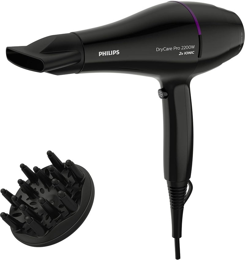 فيليبس Philips Advanced Drycare Pro Hairdryer, 2200 W - Image 1