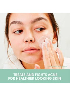 Aveeno Clear Complexion Foaming Oilfree Facial Cleanser With Salicylic Acid Acne Medication For Breakoutprone Skin & Soy Extracts Hypoallergenic & Noncomedogenic 6 Fl Oz Pack Of 3  - Image 5