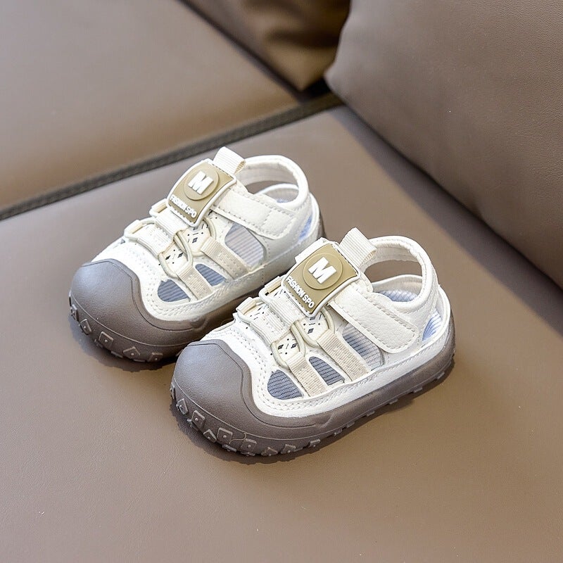 Mesh Sneakers Lightweight Flexible Sole Walking Shoes For Kids Indoor And Outdoor Activities - Image 1