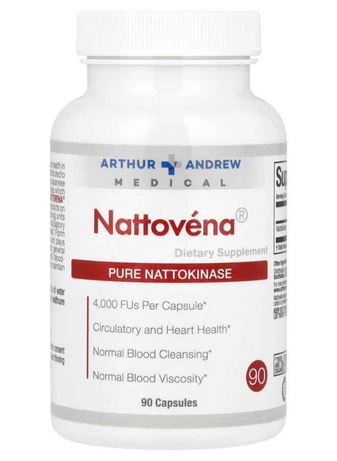 Nattovena® Pure Nattokinase 4000 FU 90 Capsules - pzsku/ZA945AF2F7721B9833387Z/45/_/1729515578/92bb2481-7292-49a8-88aa-227a8de1e273