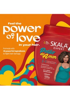 SKALA Scala hair cream and conditioner, restorative and moisturizing for damaged hair, 1000 grams  - Image 4