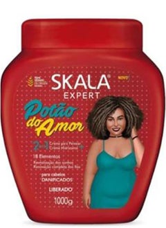 SKALA Scala hair cream and conditioner, restorative and moisturizing for damaged hair, 1000 grams  - Image 1