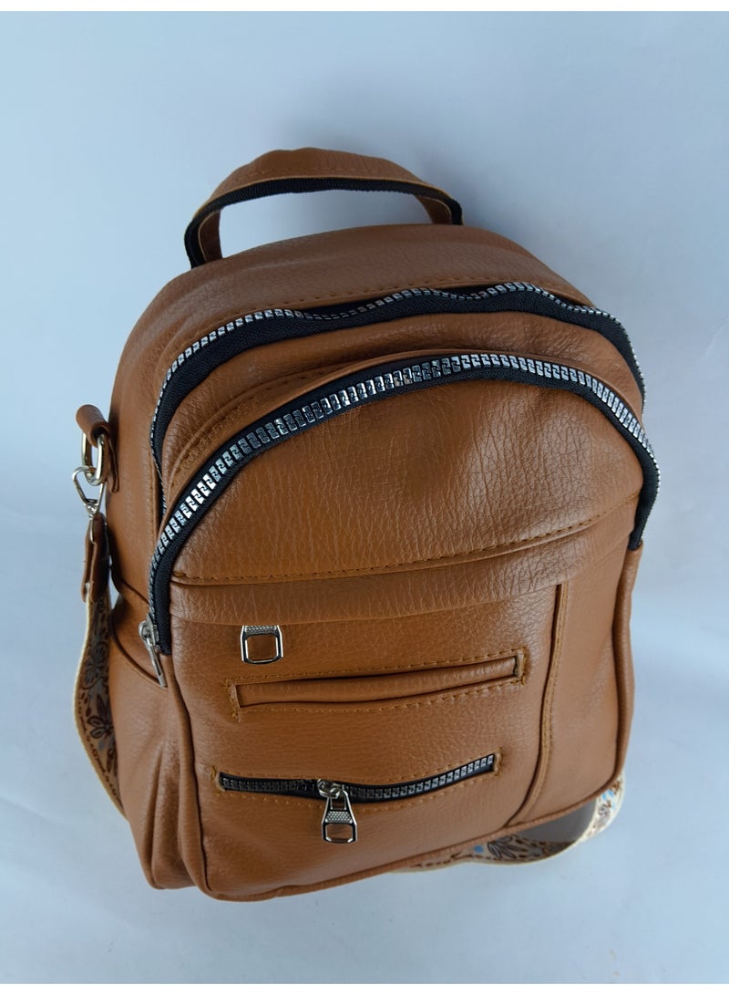 شنطة باك نسائى جلد -تتسع لجميع أغراضك - Image 5