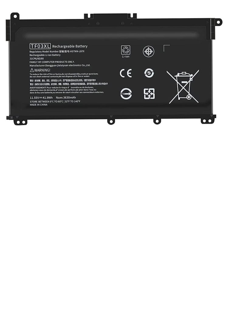 CSF بطارية لابتوب TF03XL لجهاز HP Pavilion - Image 1