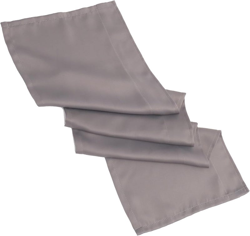 Long use oriented quality TOYANDONA Short Gray Kitchen Window Curtain Valance 45x145cm, Blackout Cafe Valance for Bathroom and Bedroom, Light Blocking Window Treatment Panel for Home Varied size selections - Image 1