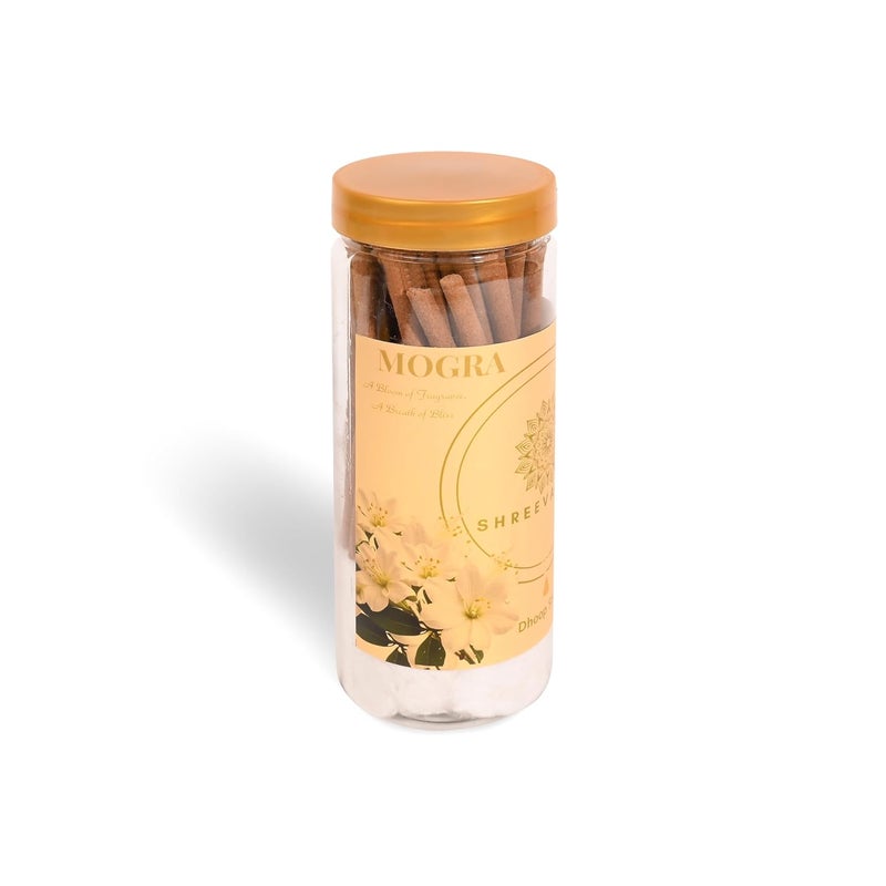 Shreevandan عصي دهوب موغرا شري فاندان للبخور الطبيعي للتأمل والاسترخاء والطقوس الروحية برائحة نقية تدوم طويلاً 100% مصنوعة يدويًا عبوة من 40 عصا - Image 2