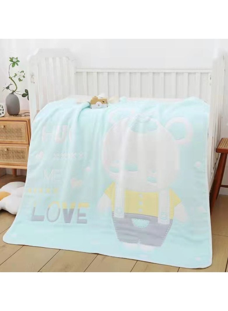 Pure Cotton Cartoon Printed Bath Towels