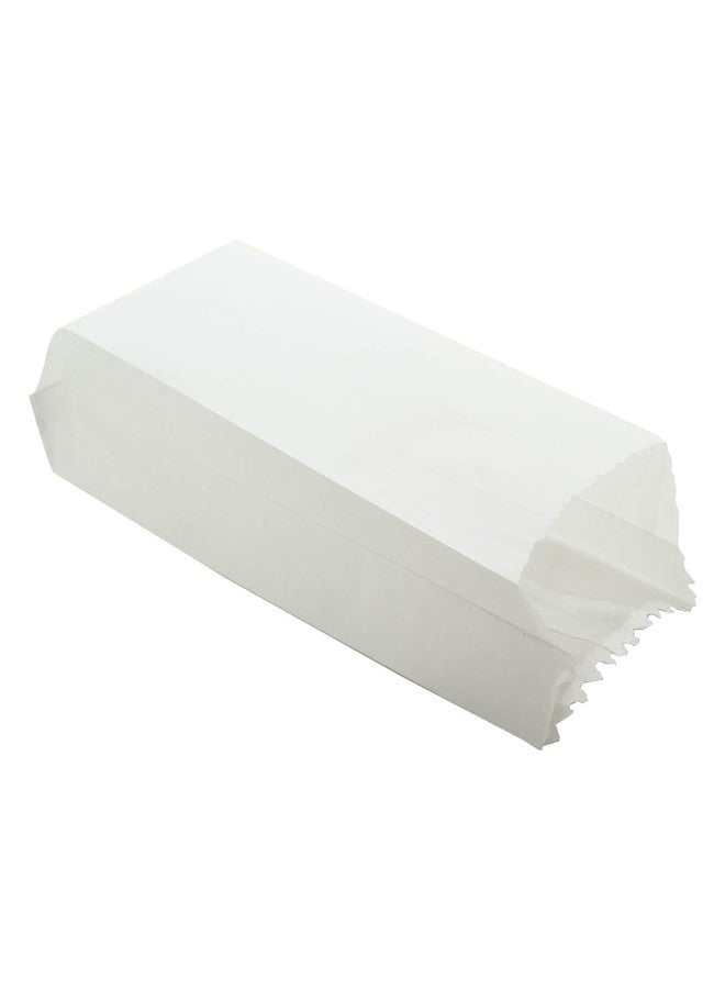 Aumni Crafts Butter Paper Covers Glassine Paper Pouches Bags (100 PCs) 9.8x5.5x3 Inch Gussetted White Food Grade Storage Oil & Grease Resistant - Image 3