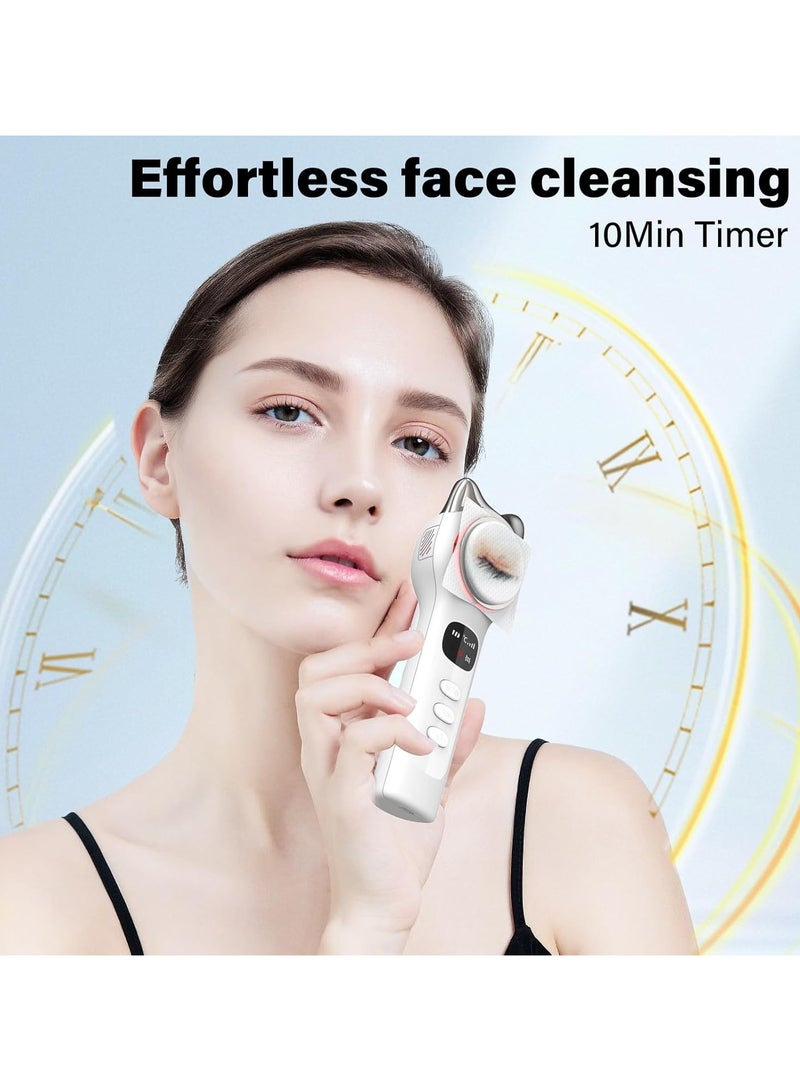 general Warm and cold firming device, vibrating light facial tool, electric skin care set, 8-21°C cold, 38-47°C hot facial massager - Image 5