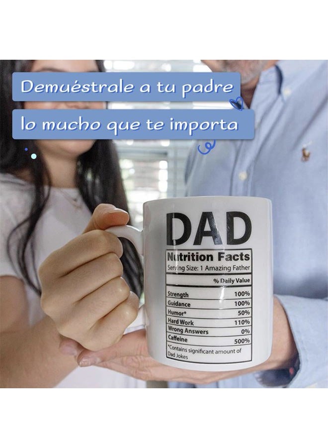 Light Autumn Gifts for Dad from Daughter or Son - Fathers Day Mug - Image 2