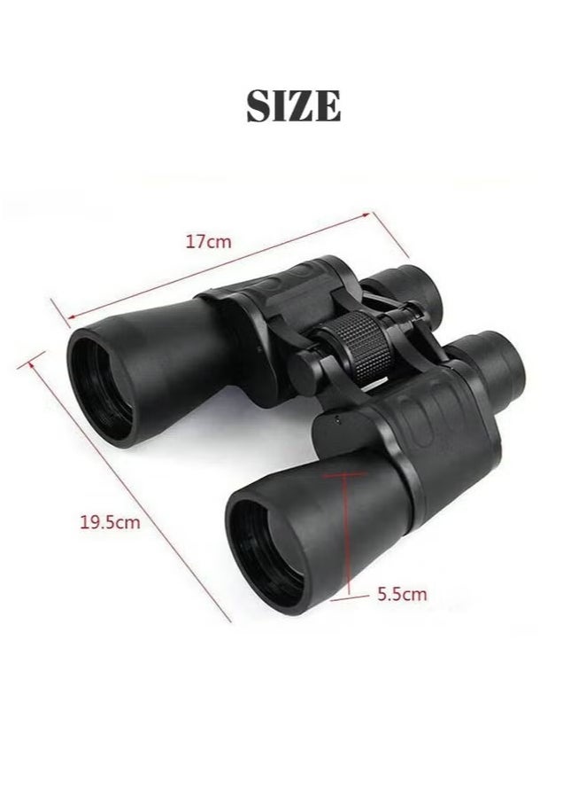 Bushnell 20x50 Military Binoculars for Adults & Teens – High-Power Tactical Binoculars with 168/2000m Range – Waterproof HD Professional Optics for Bird Watching, Hunting, Stargazing, Astronomy, Concerts & Sports  - Image 2