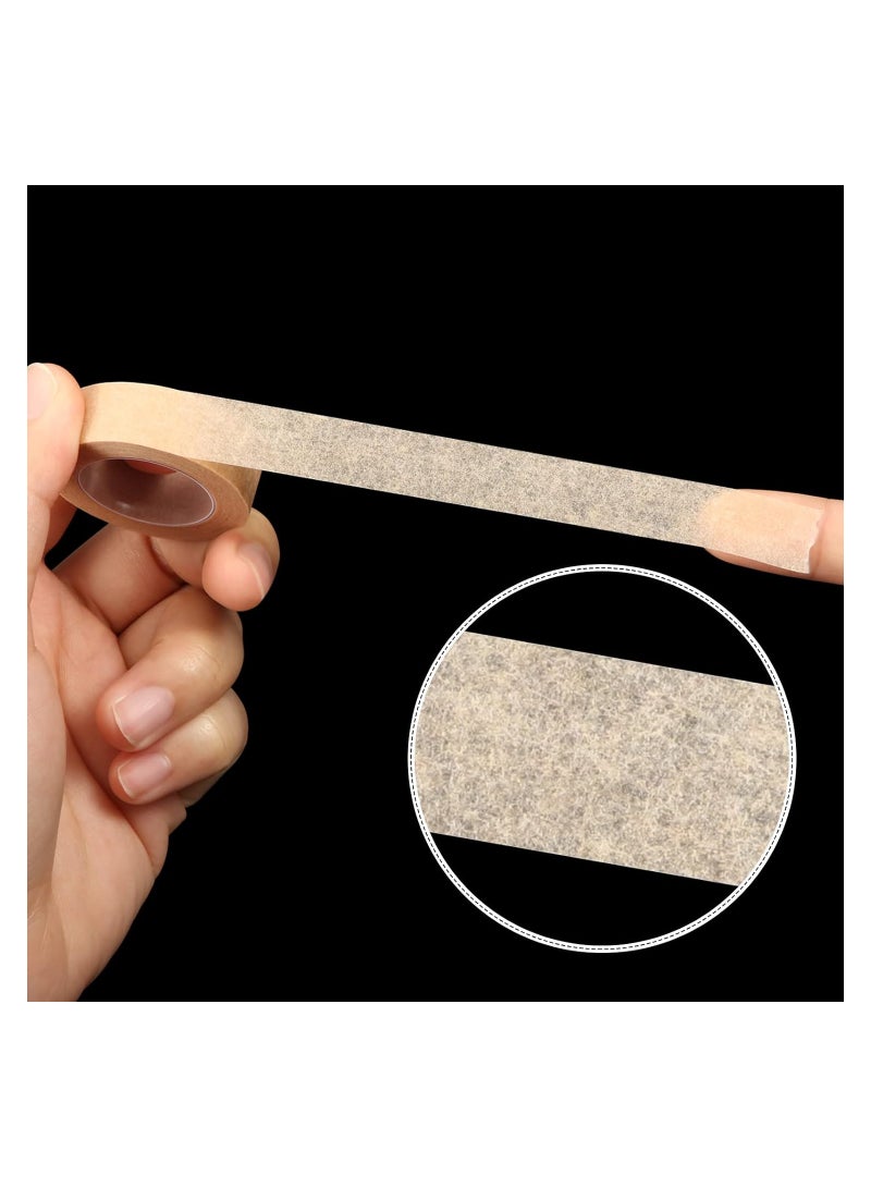 6 rolls of Skin Tone Flexible Skin Tape Breathable Nasal Tape Self-Adhesive Gauze Tape for securing gauze and more, 0.5" x 359.9"