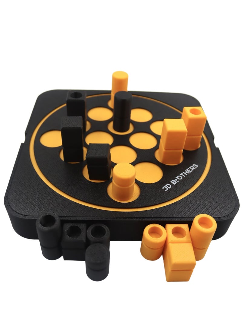 3D Brothers Board Game - Quarto Maze Game  Puzzles and Intelligence Play Games  - Image 4