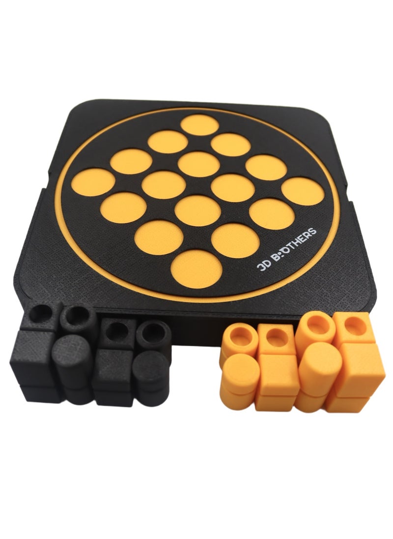 3D Brothers Board Game - Quarto Maze Game  Puzzles and Intelligence Play Games  - Image 5
