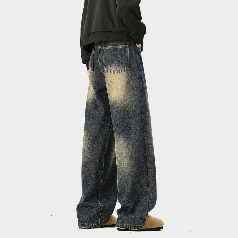 Unisex Classic Denim Jeans Loose Fit Daily Outdoor Wear - Image 5