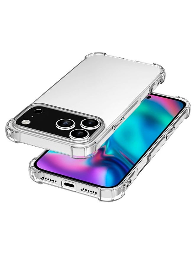 جراب Mini Treasures لهاتف iPhone 17 Pro Max مقاس 6.9 بوصة، غطاء حماية مقاوم للصدمات لا يصفر، ظهر شفاف مقاوم للخدش (شفاف) - Image 4