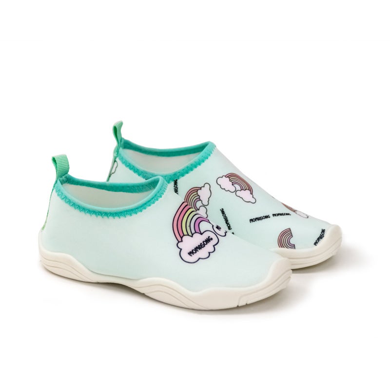 New Children''s Tracing Shoes Soft Sole Breathable Beach Shoes Diving Shoes Outdoor Wading Non-slip Anti-cut Barefoot Swimming Shoes - Image 1