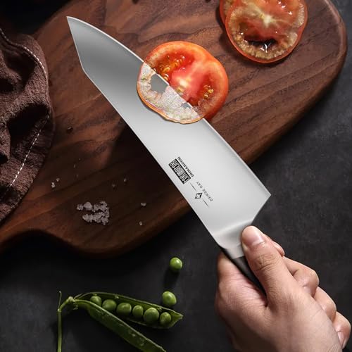 HOSHANHO 16-Piece Kitchen Knife Set with Block, Powder Steel High Carbon Steel Knife Block Set, Ultra Sharp Professional Chef Knife Set with Sharpener - Image 5