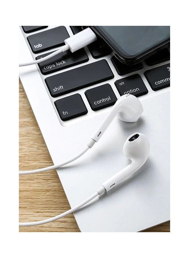 vexa pro Type-C In-Ear Wired Earphones with Microphone & Volume Control – Compatible with iPhone 15 Pro Max, iPad Pro/Air, Samsung & USB-C Devices | High-Quality Sound Earbuds - Image 3