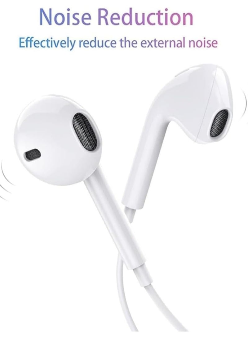 vexa pro Type-C In-Ear Wired Earphones with Microphone & Volume Control – Compatible with iPhone 15 Pro Max, iPad Pro/Air, Samsung & USB-C Devices | High-Quality Sound Earbuds - Image 5