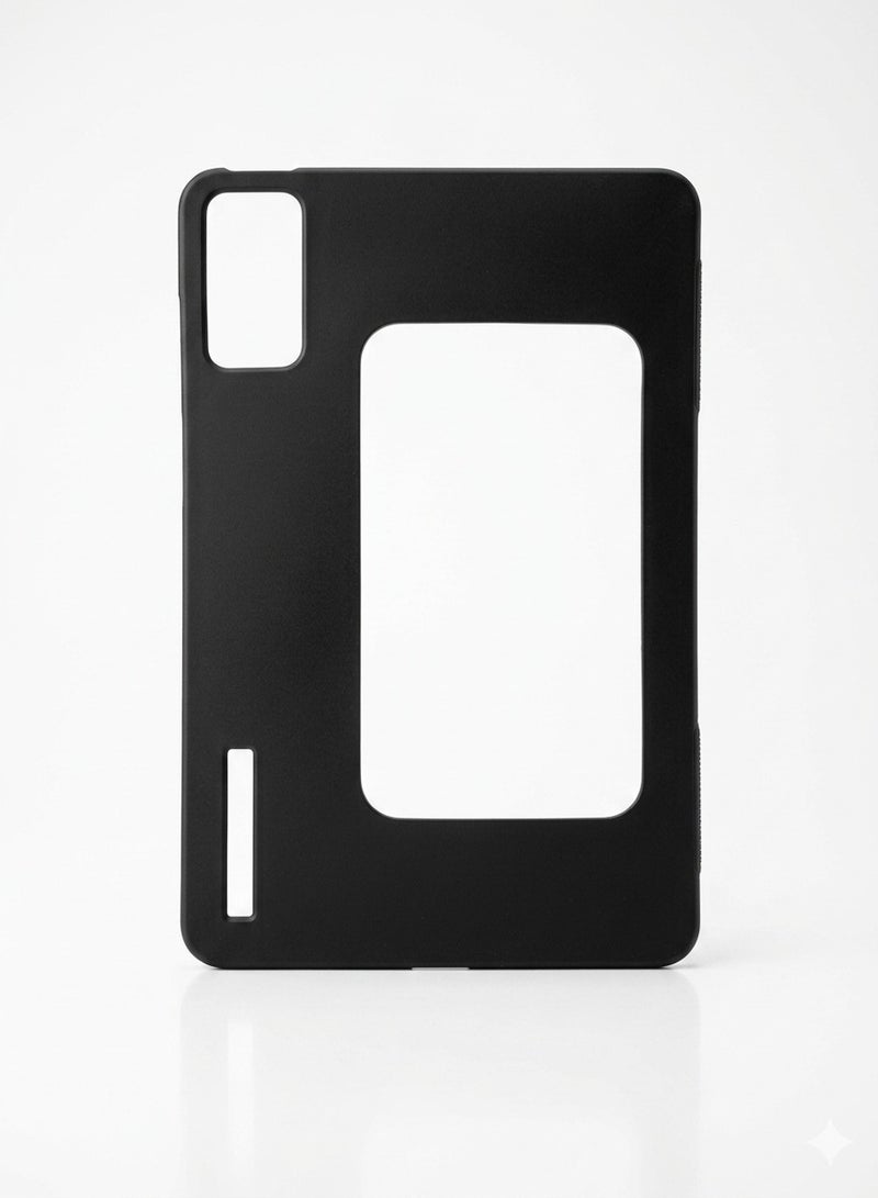 RedMagic Pad 3 Pro (ASTRA) Silicone Case with a hollow design for easy installation of the cooling fan and gameplay. Color: Black - Image 1