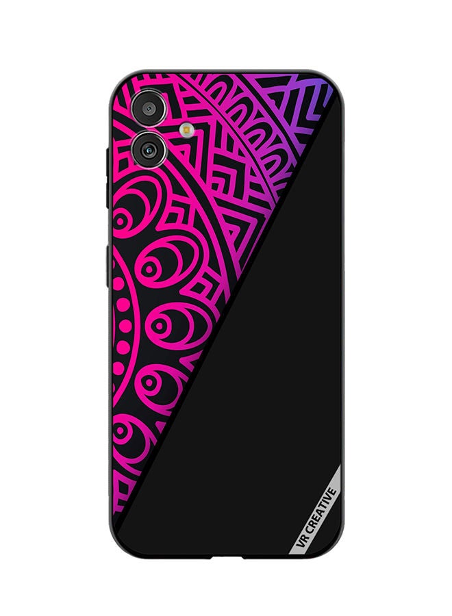 VR CREATIVE Protective Case Cover For Samsung Galaxy F14 Mandala Design Multicolour - Image 1