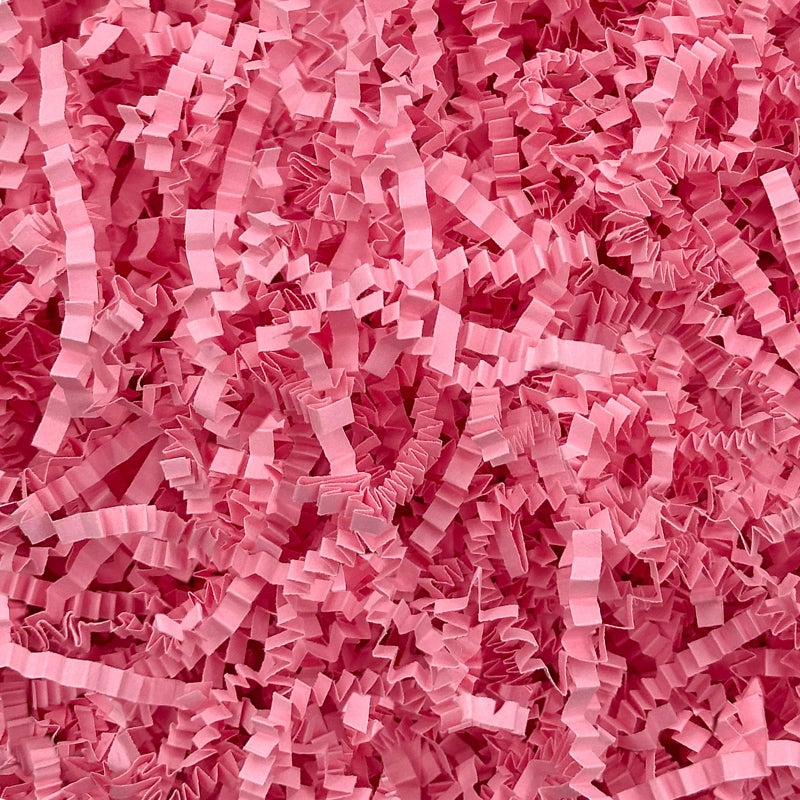 Corlcol 200g(7oz) Crinkle Paper Filler for Gift Baskets Box Paper Shreds Decoration for Mother's Day, Weddings, Christmas(Pink) - Image 1