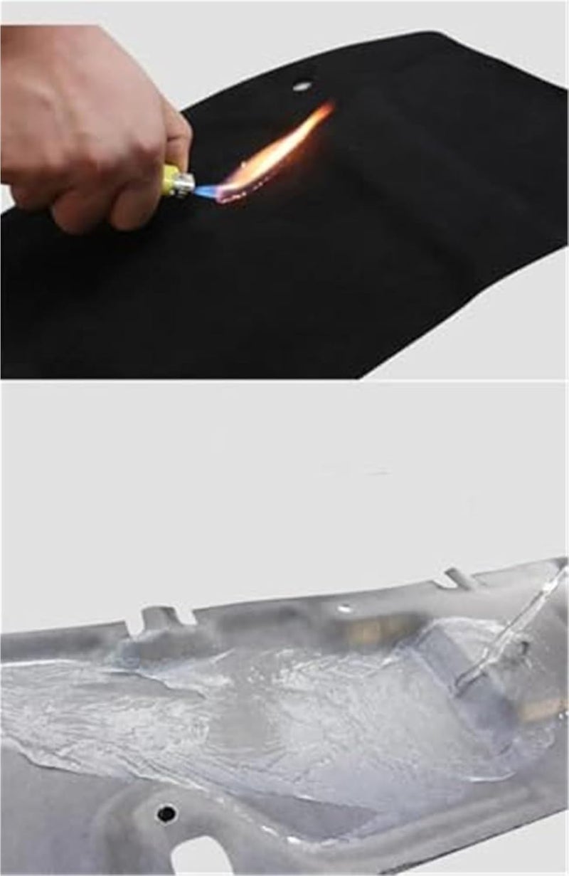 DEMULAX Engine Hood Heat Insulation Pad for Toyota Corolla - Image 4