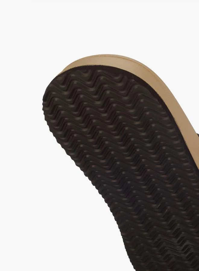 Lee Cooper BEIGE Men Striped Flip Flops for Men | Best Price UAE