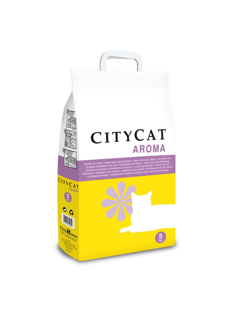 Sanicat City Cat Lavender Litter 5kg