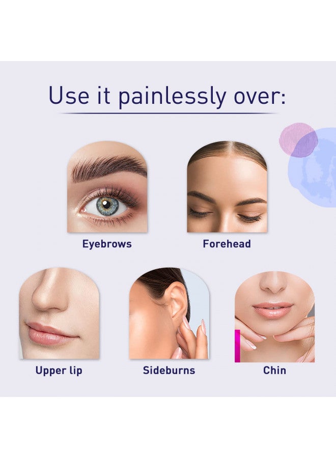 Sirona Eyebrow and Face Razor - Pack of 3 (Turquoise) - Image 5