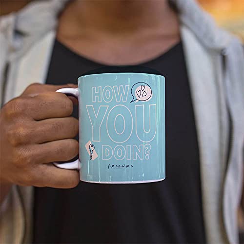 Trend Setters Friends the Television Show – How You Doin? – Joey Tribbiani – One 11 oz Coffee or Tea Mug – Perfect for Gifting or Collecting – Officially Licensed Merchandise - Image 2