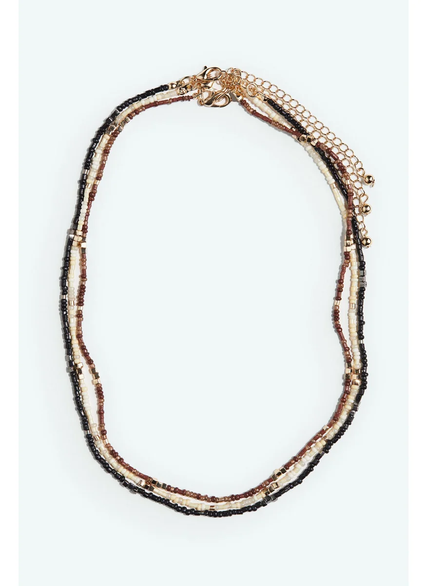 H&M 3-Pack Beaded Necklaces