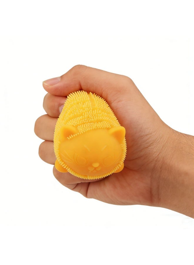 Cats Fuzz Ball Sensory Squeeze，Slow Rebound Squeeze Toy, Soft Textured Fidget Toy for Kids & Adults - Image 5