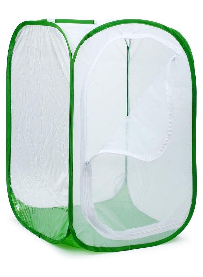 RESTCLOUD 36" Large Monarch Butterfly Habitat Giant Collapsible Insect Mesh Cage Terrarium Pop Up 24 X 24 X 36 Inches - Image 3