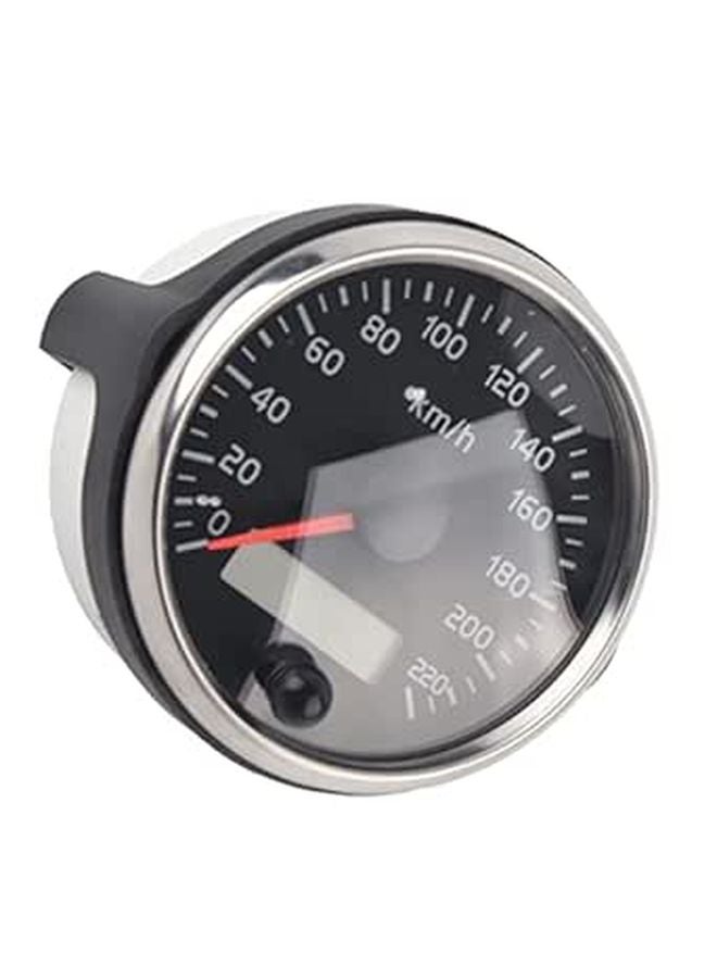 316 Stainless Steel Speedometer Gauge Easy Installation for 12V 24V Car Truck Boat Motor - Image 1