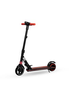 Crony JL019 Kids E-Scooter 150W Motor, 10-14KM/H Speed, 24V/2.5AH Battery, 5-8KM Range, LED Display, 7-Inch Non-Flat Tires, Lightweight & Portable, Easy Folding, Durable Aluminum Alloy Frame, Up to 60KG Capacity, LED Lights, Mobile Phone Holder, Ideal for Ages 6-12, Comfortable Ride, Perfect Gift for Children, Great for Short Commuting, 2-3H Charging Time,   Red  - Image 1