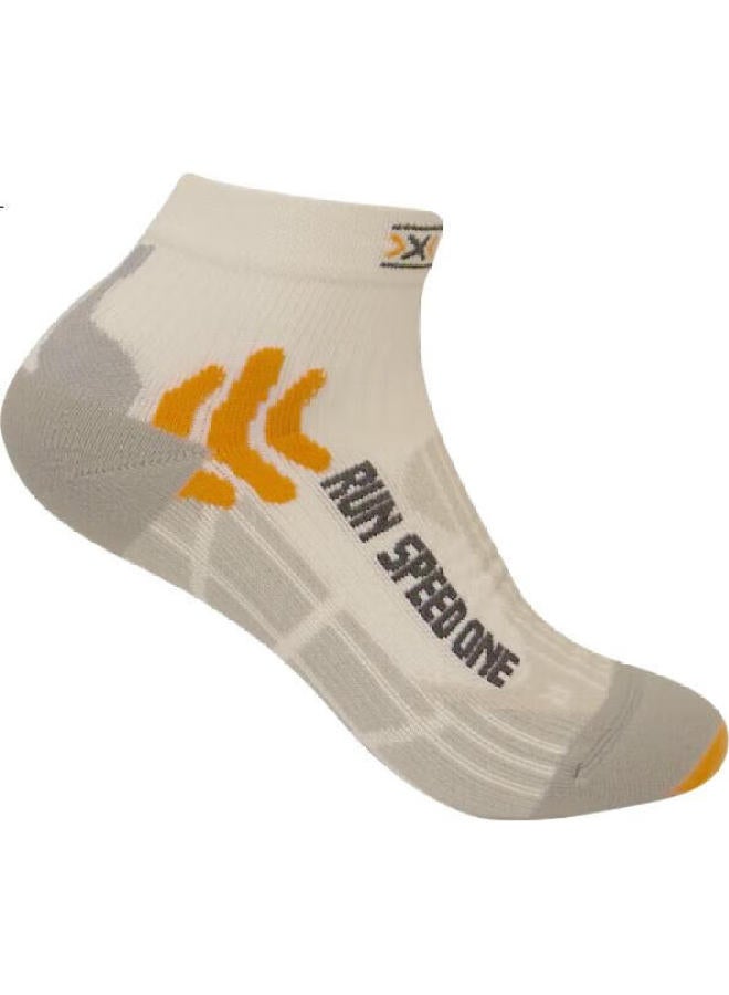 Xbionic Outdoor Men'S And Women'S Quick Running Competitive Short Socks, W068 White/Gray, 22.5Cm-24(35-38) - Image 1