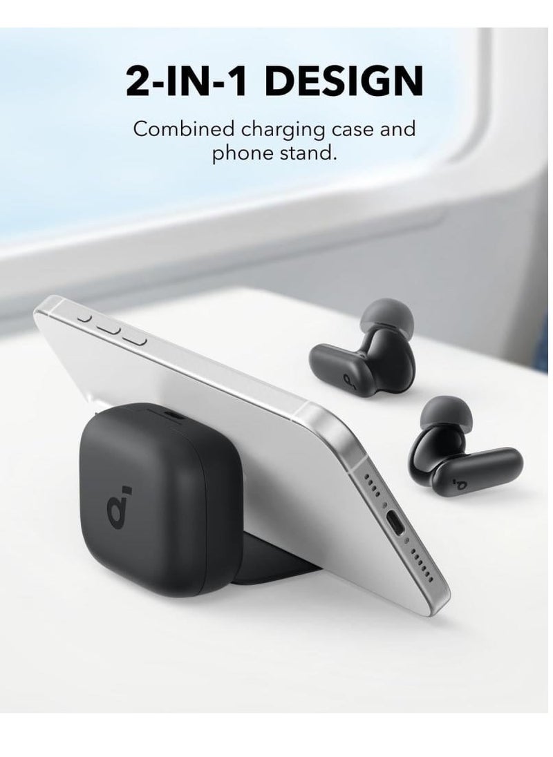 Generic True Wireless Earbuds Noise Canceling Bluetooth Earphone Wireless Headphones Bluetooth Headset with Microphone Black  - Image 2